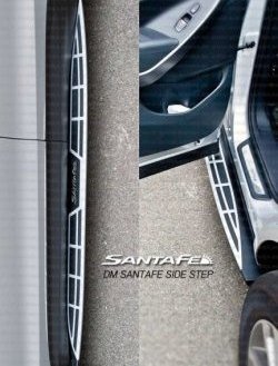15 449 р. Пороги OEM Style Hyundai Santa Fe DM дорестайлинг (2012-2016)  с доставкой в г. Майкоп. Увеличить фотографию 2
