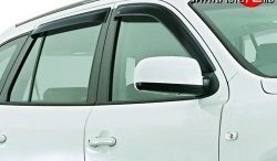 Дефлекторы окон (ветровики) Novline 4 шт Hyundai Santa Fe CM дорестайлинг (2006-2009)
