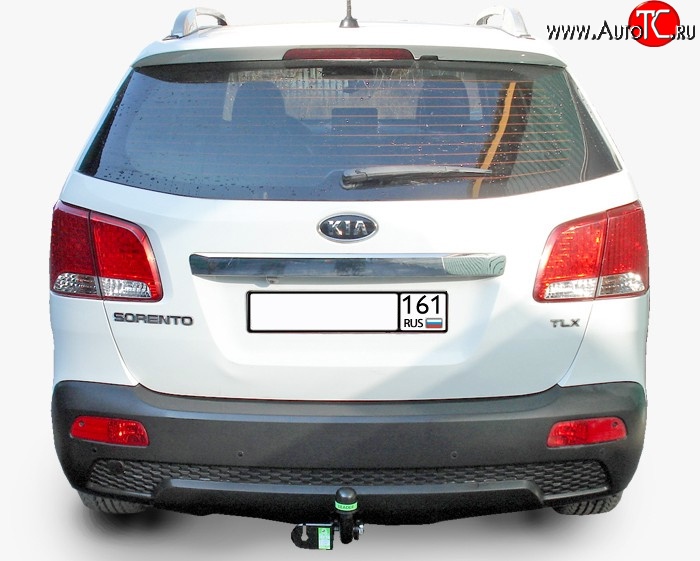 9 249 р. Фаркоп Лидер Плюс Hyundai Santa Fe CM дорестайлинг (2006-2009) (Без электропакета)  с доставкой в г. Майкоп