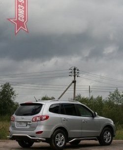 11 159 р. Защита заднего бампера Souz-96 (d60) Hyundai Santa Fe CM рестайлинг (2009-2012)  с доставкой в г. Майкоп. Увеличить фотографию 2