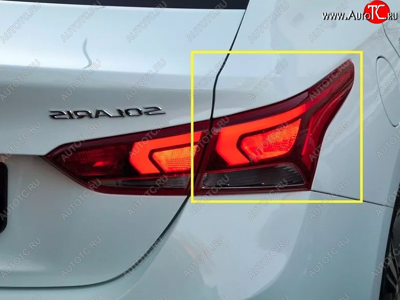 26 999 р. Фара задняя правая Стандартная (светодиодная) Hyundai Solaris HCR седан дорестайлинг (2017-2020)  с доставкой в г. Майкоп