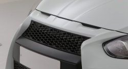 13 499 р. Передний бампер Lexus Style Hyundai Solaris RBr седан дорестайлинг (2010-2014) (Неокрашенный)  с доставкой в г. Майкоп. Увеличить фотографию 4