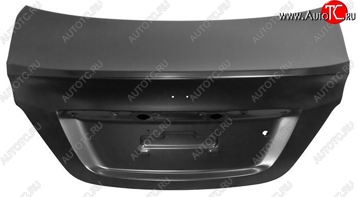 12 649 р. Крышка багажника SAT Hyundai Solaris RBr седан дорестайлинг (2010-2014) (Неокрашенная)  с доставкой в г. Майкоп