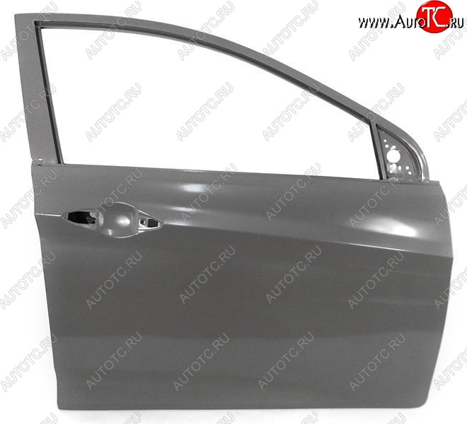 13 549 р. Правая дверь передняя SAT Hyundai Solaris RBr хэтчбэк дорестайлинг (2010-2014) (Неокрашенная)  с доставкой в г. Майкоп