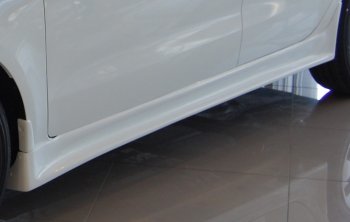 11 699 р. Пороги накладки LitCompany KIA Rio 3 QB хэтчбек 5 дв. дорестайлинг (2011-2015) (Неокрашенные)  с доставкой в г. Майкоп. Увеличить фотографию 2