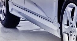 3 599 р. Пороги накладки Sport KIA Rio 3 QB хэтчбек 5 дв. дорестайлинг (2011-2015) (Неокрашенные)  с доставкой в г. Майкоп. Увеличить фотографию 3
