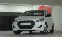 5 799 р. Решётка радиатора YTG Hyundai Solaris RBr седан дорестайлинг (2010-2014) (Неокрашенная)  с доставкой в г. Майкоп. Увеличить фотографию 3