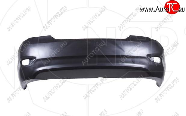2 799 р. Бампер задний NSP Hyundai Solaris RBr седан дорестайлинг (2010-2014) (Неокрашенный)  с доставкой в г. Майкоп