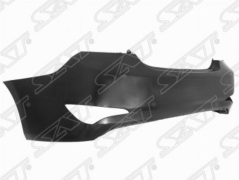 Бампер задний SAT Hyundai Solaris  RBr (2014-2017) седан рестайлинг
