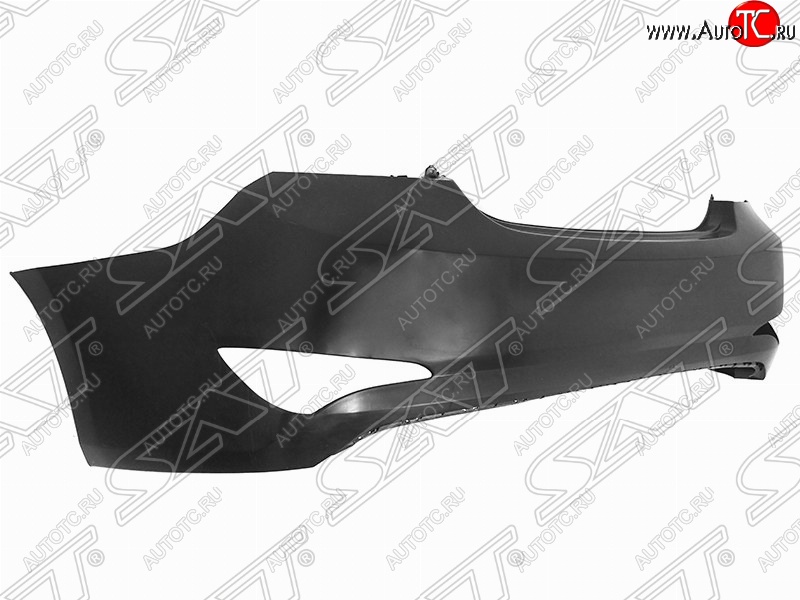 1 859 р. Бампер задний SAT Hyundai Solaris RBr седан рестайлинг (2014-2017) (Неокрашенный)  с доставкой в г. Майкоп