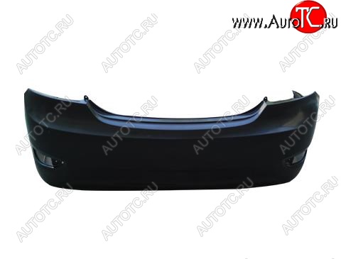 1 999 р. Бампер задний SPARD Hyundai Solaris RBr седан дорестайлинг (2010-2014) (Неокрашенный)  с доставкой в г. Майкоп