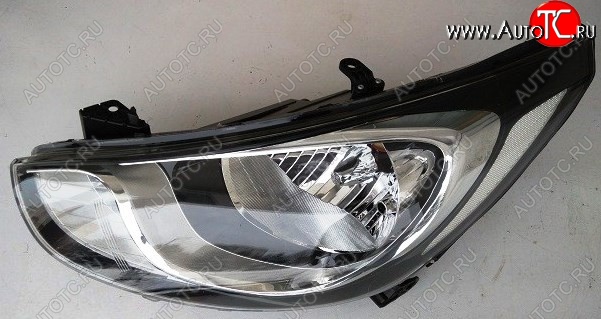 3 299 р. Фара BRIGHTROAD (без корректора, левая) Hyundai Solaris RBr хэтчбэк рестайлинг (2014-2017)  с доставкой в г. Майкоп