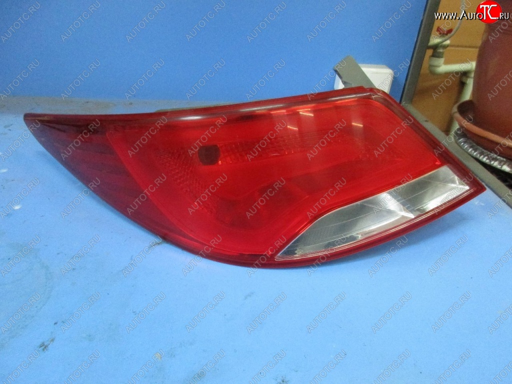 2 279 р. Левый фонарь SAT Hyundai Solaris RBr седан рестайлинг (2014-2017)  с доставкой в г. Майкоп