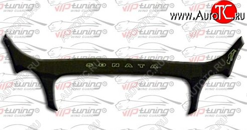 999 р. Дефлектор капота (ТАГАЗ) Russtal Hyundai Sonata EF рестайлинг ТагАЗ (2001-2013)  с доставкой в г. Майкоп