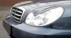 919 р. Реснички на фары RA  Hyundai Sonata  EF (2001-2013) рестайлинг ТагАЗ (Неокрашенные)  с доставкой в г. Майкоп. Увеличить фотографию 4