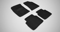Износостойкие коврики в салон SeiNtex Premium 3D (ворсовые) Hyundai Sonata  NF (2004-2010) дорестайлинг, рестайлинг