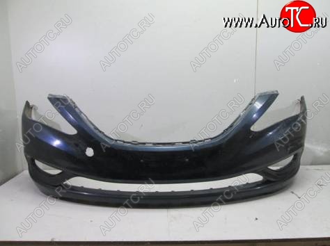 2 399 р. Бампер передний HYUNDAI Sonata 2009-2014 Hyundai Sonata YF (2009-2014) (Неокрашенный)  с доставкой в г. Майкоп