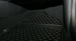 2 759 р. Коврики в салон Element 4 шт. (полиуретан) Hyundai Sonata YF (2009-2014)  с доставкой в г. Майкоп. Увеличить фотографию 4