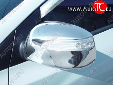 4 199 р. Накладки на зеркала СТ Hyundai Tucson LM (2010-2017) (Неокрашенные)  с доставкой в г. Майкоп