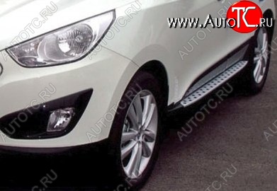 19 449 р. Пороги BMW Style Hyundai Tucson LM (2010-2017)  с доставкой в г. Майкоп