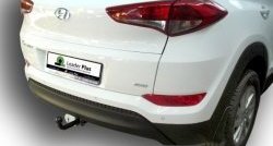 6 999 р. Фаркоп Лидер Плюс. Hyundai Tucson TL рестайлинг (2018-2021) (Без электропакета)  с доставкой в г. Майкоп. Увеличить фотографию 2