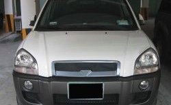 4 599 р. Решётка радиатора RoadRuns Hyundai Tucson JM (2004-2010) (Неокрашенная)  с доставкой в г. Майкоп. Увеличить фотографию 2