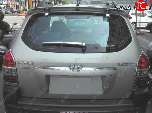 4 749 р. Спойлер CT Hyundai Tucson JM (2004-2010) (Неокрашенный)  с доставкой в г. Майкоп