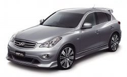 31 249 р. Комплект порогов Impul INFINITI EX35 J50 (2007-2013) (Неокрашенные)  с доставкой в г. Майкоп. Увеличить фотографию 5