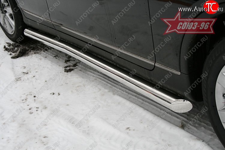 15 749 р. Защита порогов Souz-96 (d76) INFINITI EX35 J50 (2007-2013)  с доставкой в г. Майкоп