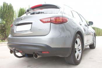 22 699 р. Фаркоп Aragon.(шар V) INFINITI FX37 S51 рестайлинг (2011-2013)  с доставкой в г. Майкоп. Увеличить фотографию 7
