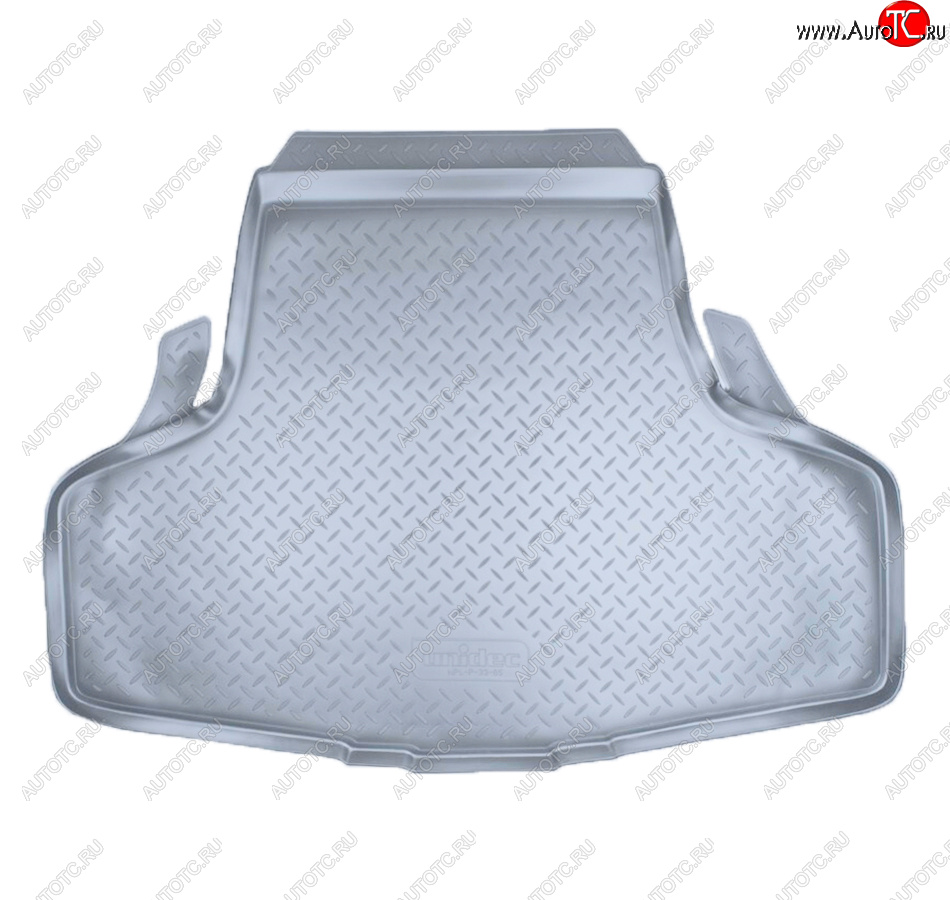 2 199 р. Коврик багажника Norplast Unidec  INFINITI G35  V36 - G37  V36 (Цвет: серый)  с доставкой в г. Майкоп