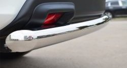 14 999 р. Одинарная защита заднего бампера из трубы диаметром 63 мм SLITKOFF INFINITI JX35 (2012-2014)  с доставкой в г. Майкоп. Увеличить фотографию 3