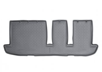 Комплект салонных ковриков Norplast Unidec Unidec (3-ий ряд) INFINITI JX35 - QX60  L50 (Цвет: черный)