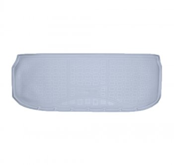 Коврик багажника Norplast Unidec (с разложенным 3-им рядом) INFINITI JX35 (2012-2014) (Цвет: серый)