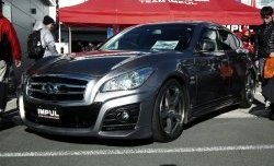 37 949 р. Комплект порогов Impul INFINITI M (2010-2014) (Неокрашенные)  с доставкой в г. Майкоп. Увеличить фотографию 3