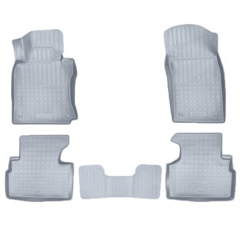 Коврики салона Norplast Unidec INFINITI Q50  V37 (2013-2021) дорестайлинг, рестайлинг (Цвет: серый)