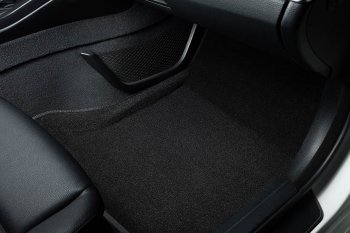 5 899 р. Коврики в салон SEINTEX ВОРС (черный, комплект) INFINITI Qx50 J55 (2017-2022)  с доставкой в г. Майкоп. Увеличить фотографию 2