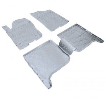 Коврики салона Norplast Unidec INFINITI QX56  JA60 (2004-2010) дорестайлинг, рестайлинг (Цвет: серый)