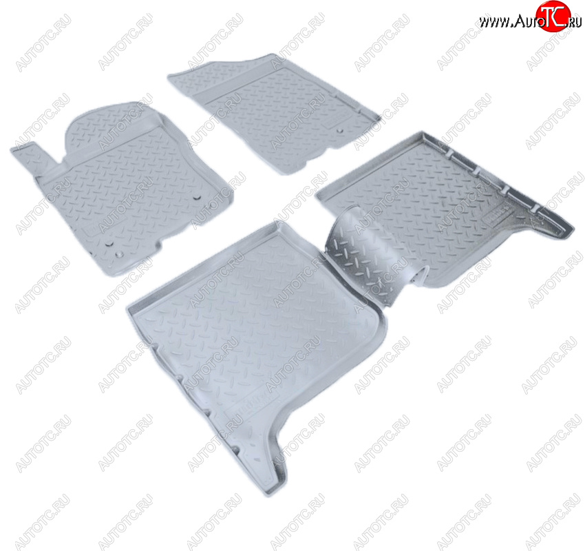 3 679 р. Коврики салона Norplast Unidec  INFINITI QX56  JA60 (2004-2010) дорестайлинг, рестайлинг (Цвет: серый)  с доставкой в г. Майкоп
