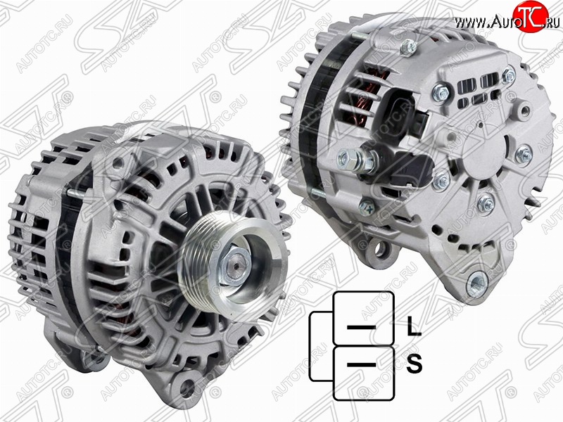 19 549 р. Генератор (130A/ 12V) SAT  INFINITI QX56  Z62 (2010-2013), Nissan Armada (2003-2007)  с доставкой в г. Майкоп