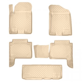 Коврики салона Norplast Unidec INFINITI QX56  Z62 - QX80  Z62 (Цвет: бежевый)