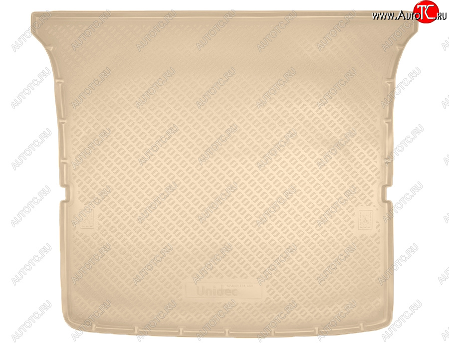 2 779 р. Коврик багажника Norplast Unidec (5 мест)  INFINITI QX56  Z62 (2010-2013), INFINITI QX80  Z62 (2013-2024), Nissan Patrol  6 (2010-2017) (Цвет: бежевый)  с доставкой в г. Майкоп