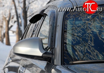 4 499 р. Дефлекторы окон (ветровики) Novline 4 шт INFINITI FX45 S50 рестайлинг (2005-2009)  с доставкой в г. Майкоп