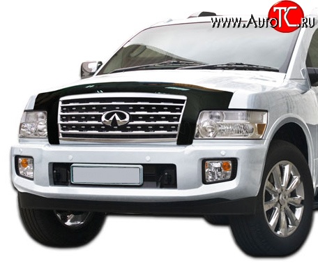 5 079 р. Дефлектор капота NovLine INFINITI QX56 Z62 (2010-2013)  с доставкой в г. Майкоп