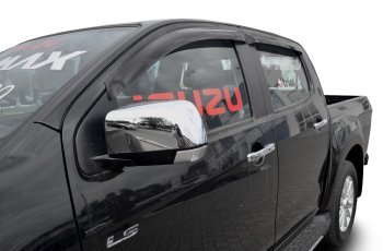 Дефлектора окон SIM Isuzu D-Max RT85,TFR DoubleCab рестайлинг (2015-2021)