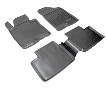 Комплект ковриков в салон Norplast Unidec Isuzu NQR71 (2005-2025) (Цвет: черный)