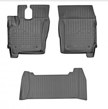 Коврики салона Norplast Unidec Iveco EuroCargo (2008-2013) (Цвет: черный)