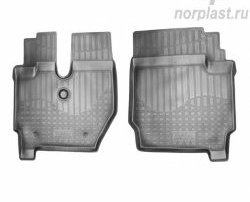 Комплект ковриков в салон Norplast Iveco Stralis (2012-2025) (Цвет: черный)