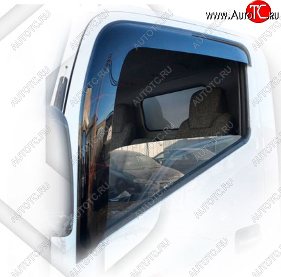 2 379 р. Дефлектора окон CA-Plastic JAC N56 рестайлинг (2016-2022) (Classic полупрозрачный)  с доставкой в г. Майкоп
