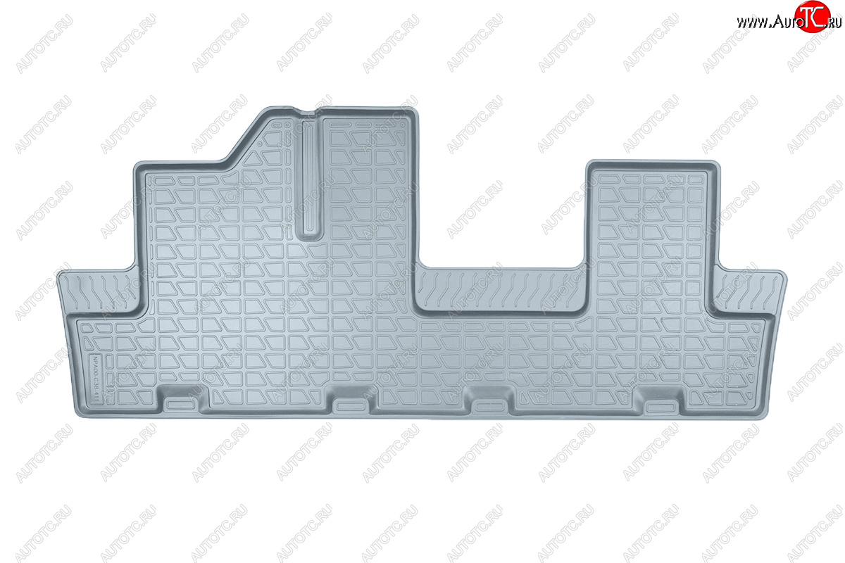1 089 р. Коврики салона Norplast Unidec (3 ряд)  JAC S7 (2020-2025) рестайлинг (серый)  с доставкой в г. Майкоп